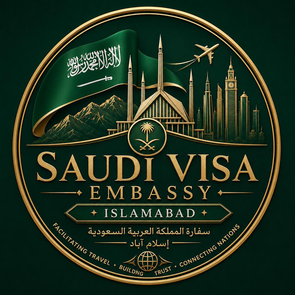 Saudi Visa Embassy Islamabad official seal
